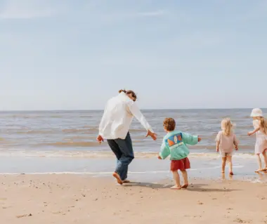 Surfana familycamp op het strand