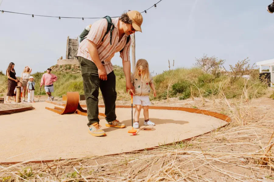 Dunegolf tiny toddler camp