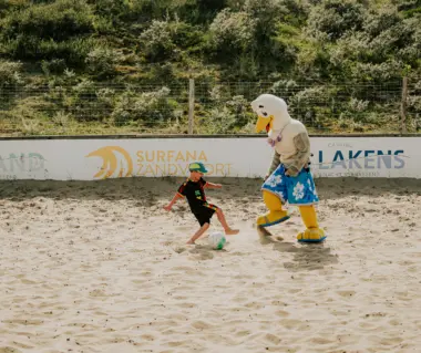 spelen met zep kinderfeestje verjaardag kinderen sport