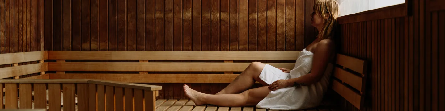 sauna relaxen ontspanning