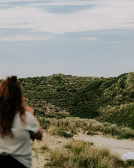 duinen strand camping de lakens uitzicht