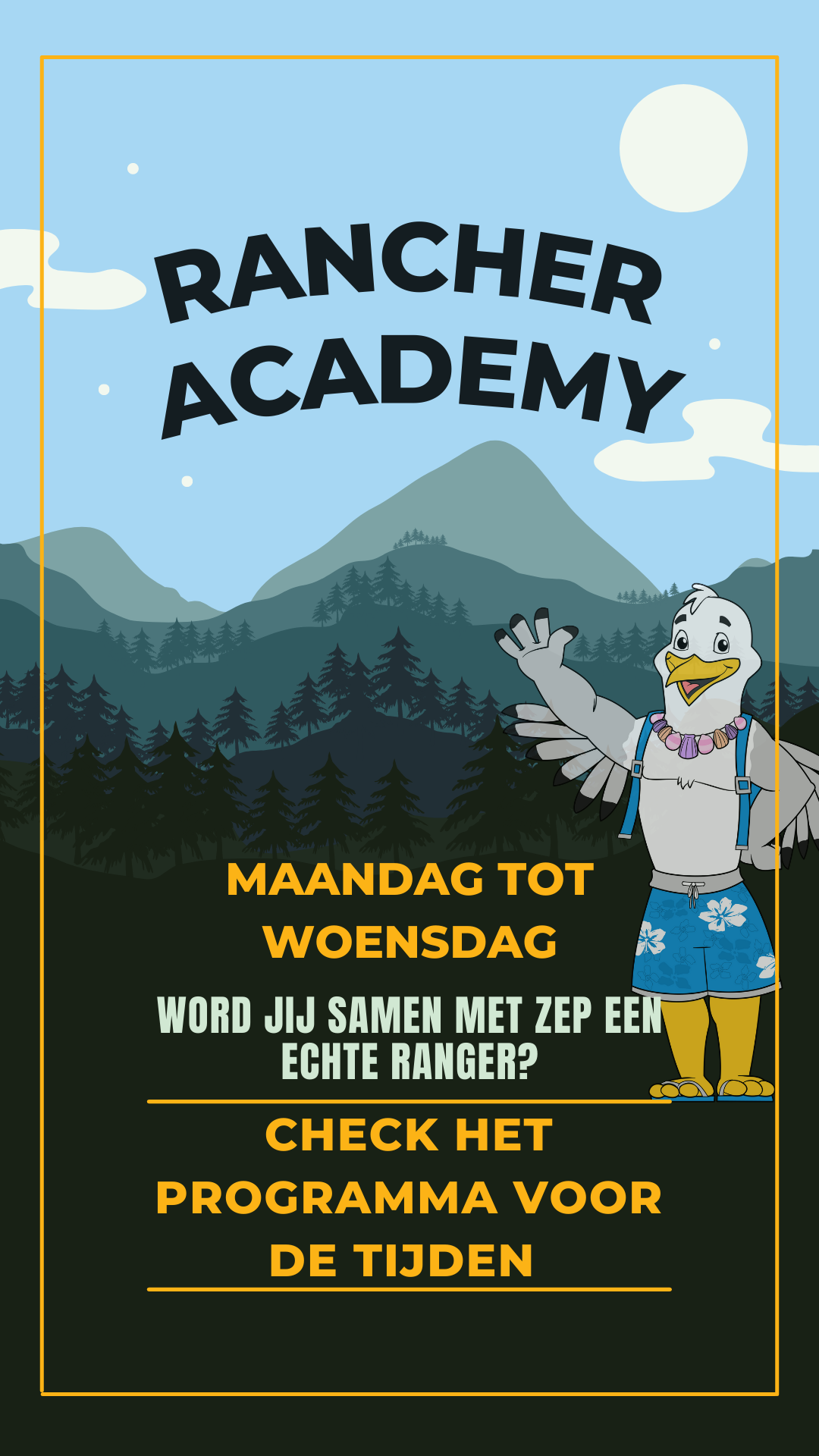 Ranger academy _ Meivakantie